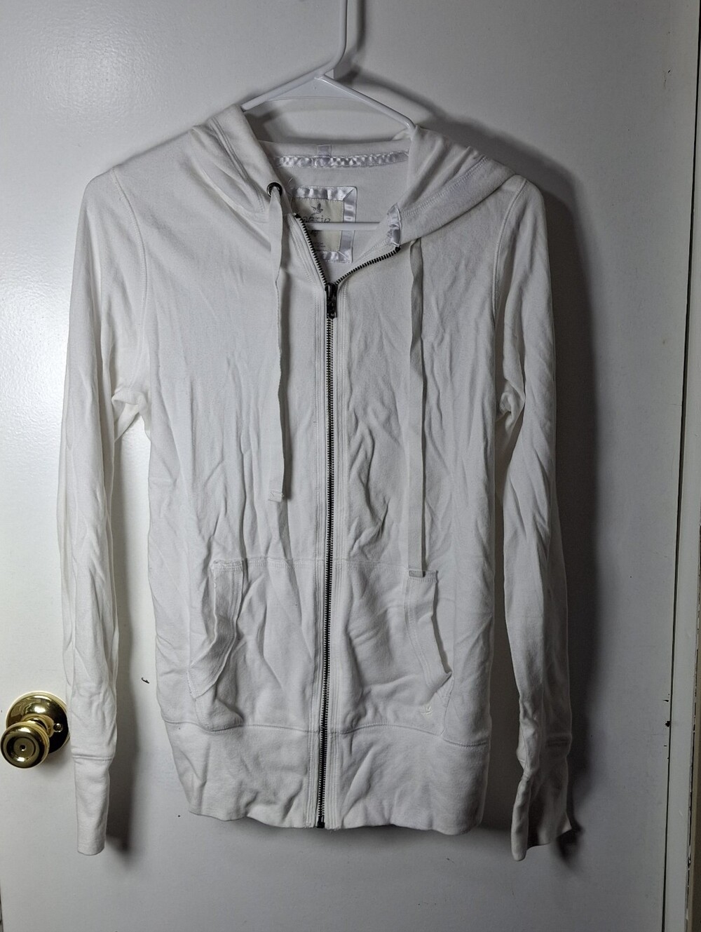 Womens Y2K Casual Basics Athleisure Cozy Loungewear Aerie Jacket Size L.